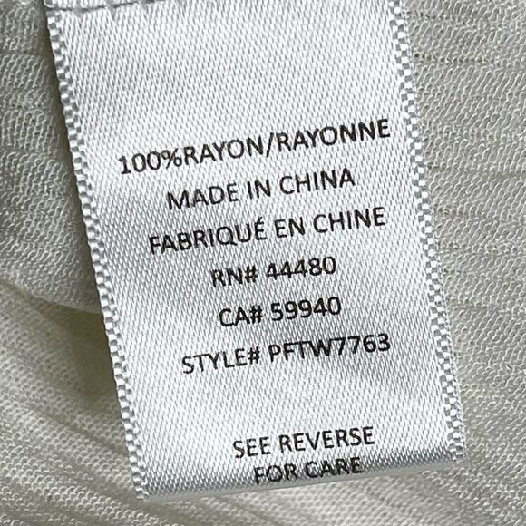 Loves Fire Criss Cross V Neck Wrap Front Blouse Top Size Small - Picture 7 of 13